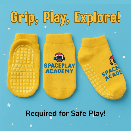 Space Play Academy Non-Slip Socks
