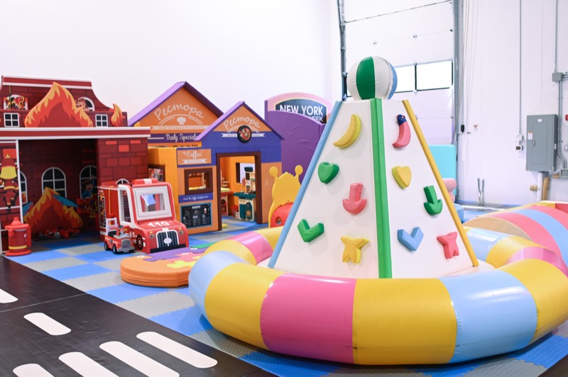 The climbing tower