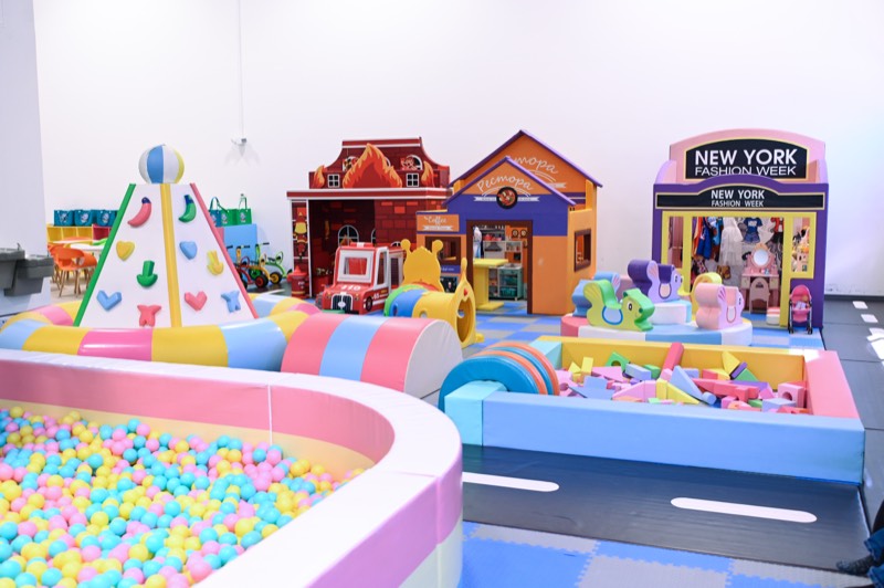 The main play floor